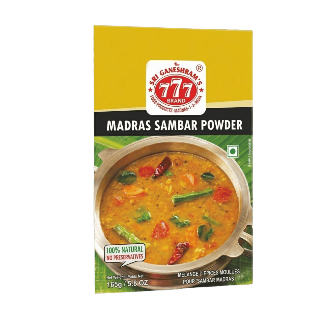 Sri Ganeshram's 777 Madras Sambar Powder 165 g buy online USA - 1